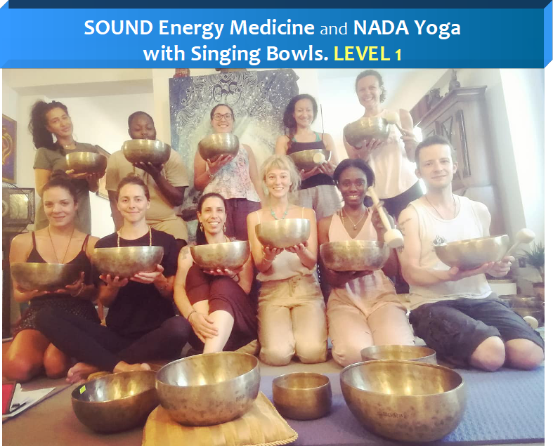 2021. Level 1. Sound Energy Medicine & Nada Yoga. Sound Healing with Singing Bowls (test)